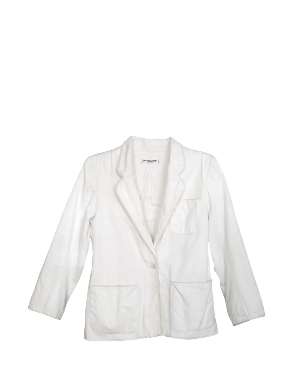 1992 Notch-Lapel Single-Breasted Blazer by Saint Laurent Pre-Owned