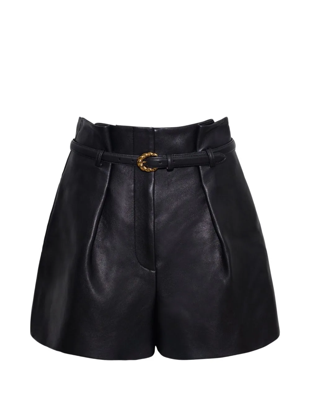 Eliana Leather Shorts by Cara Cara
