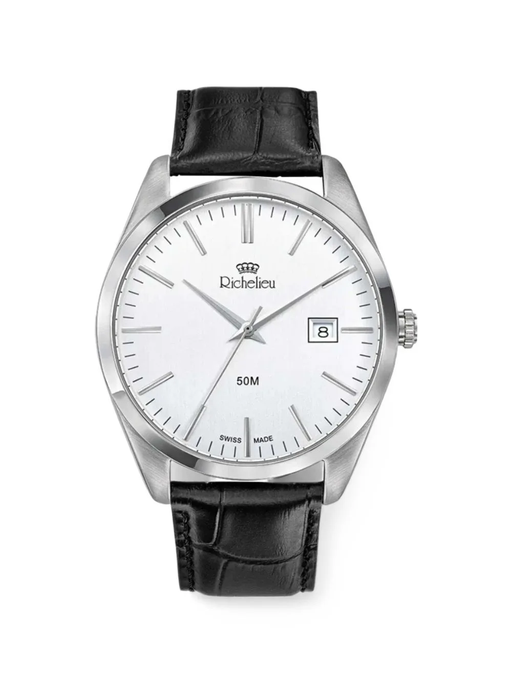 Classic 42mm Watch by Richelieu Swiss
