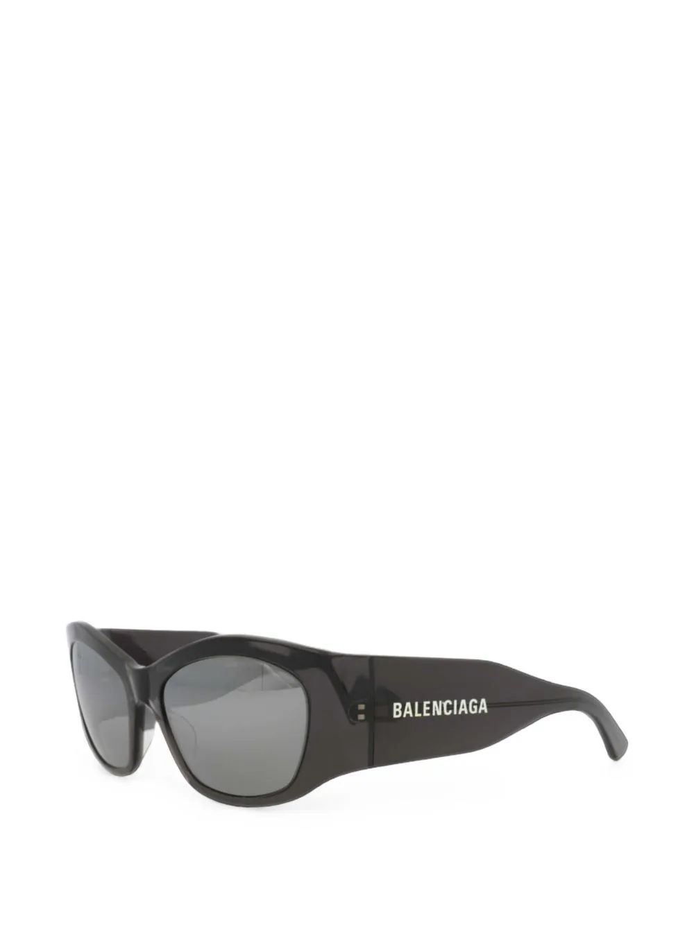 Logo-Print Oversize Sunglasses by Balenciaga Eyewear