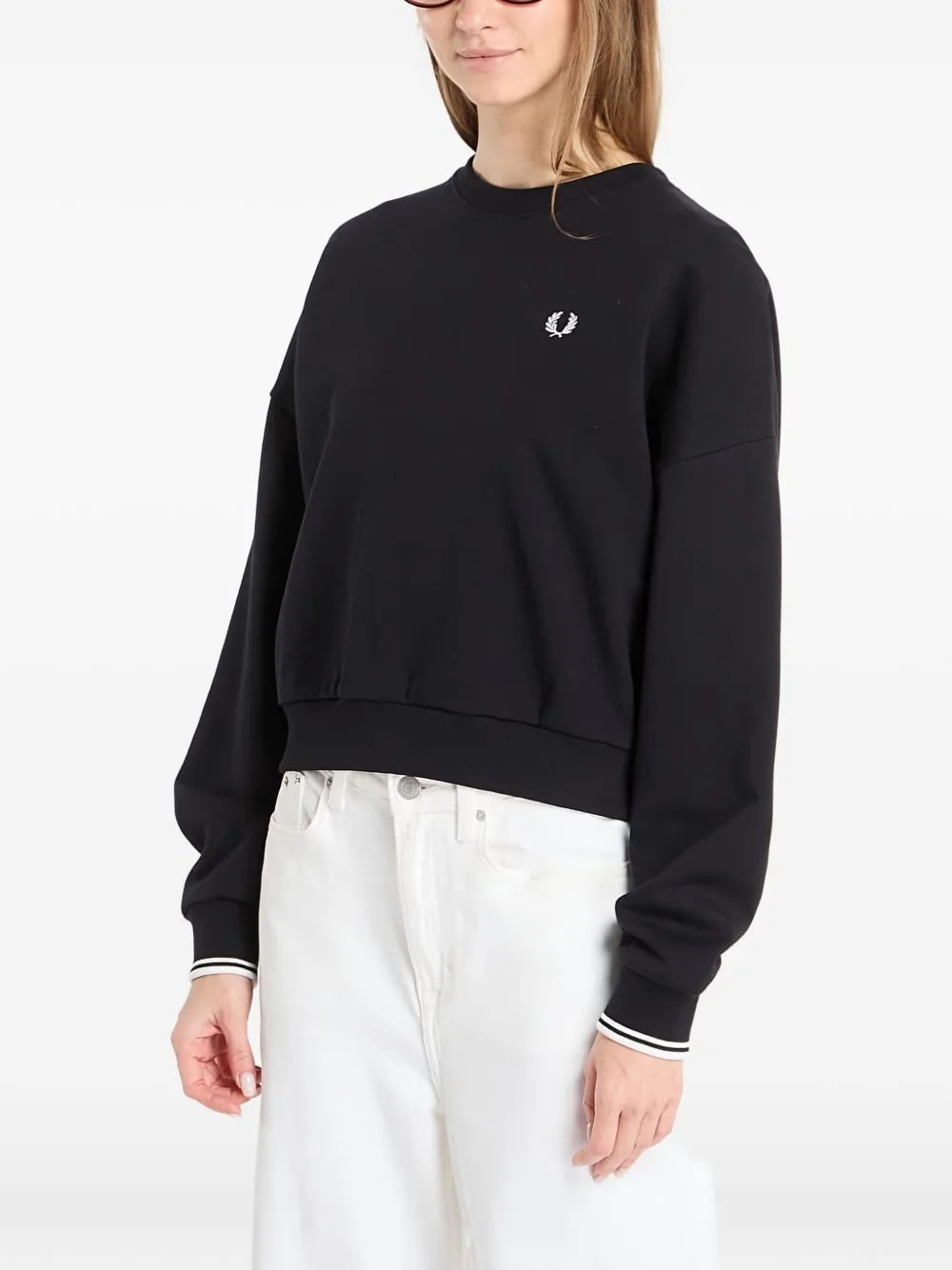 Crew-Neck Sweater by Fred Perry