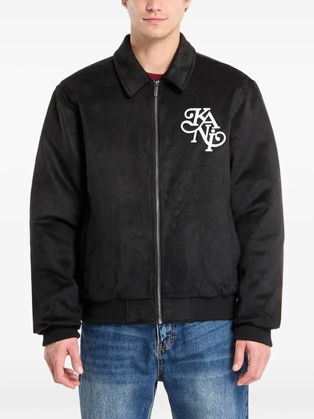 Legacy Faux-Suede Jacket by karl kani