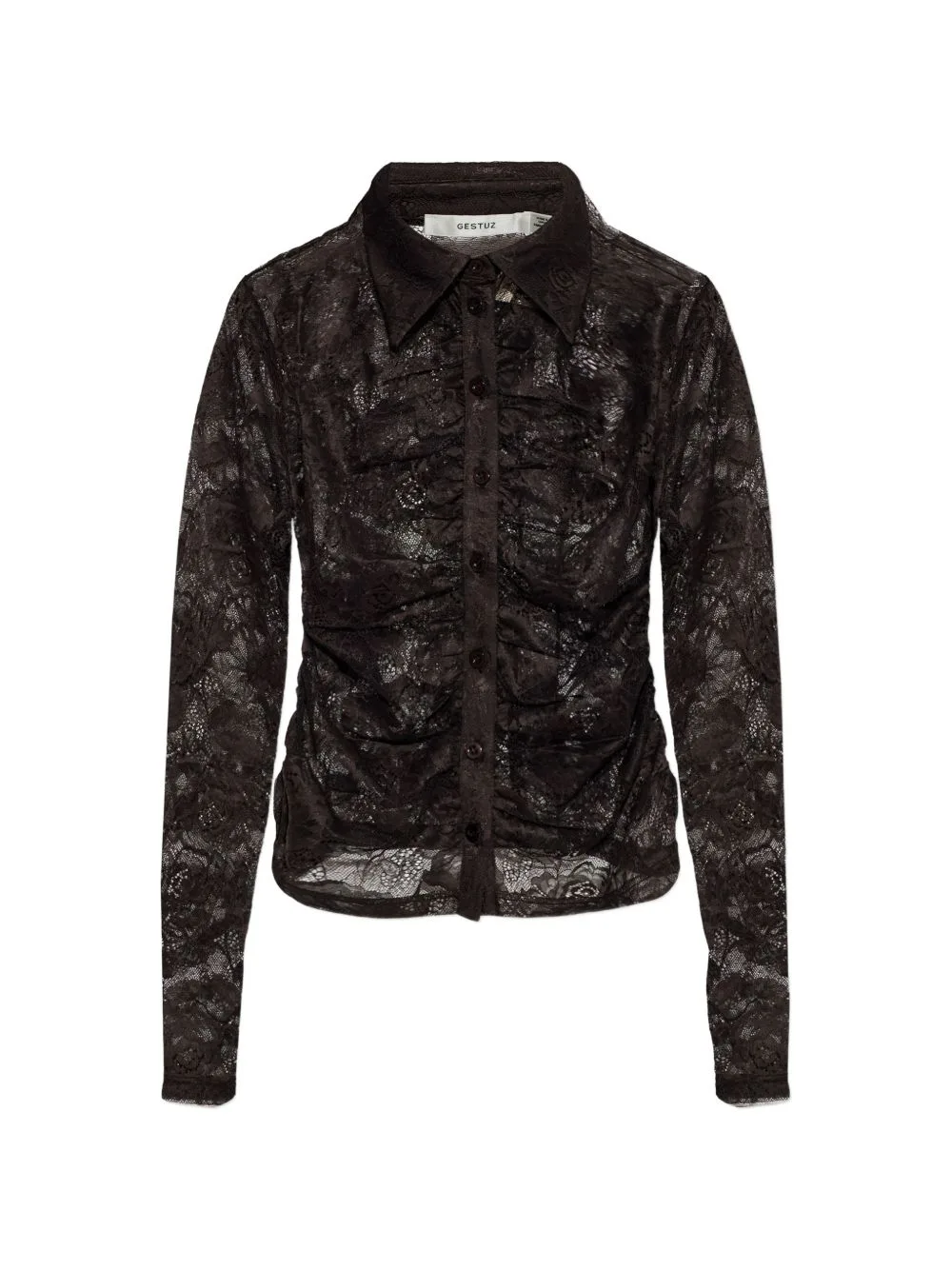 GZleala Lace Long-Sleeve Shirt by Gestuz