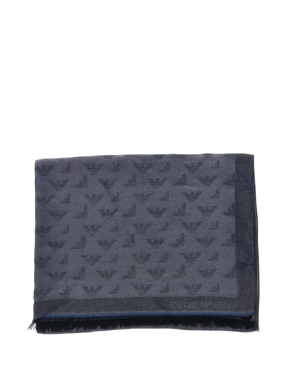 Eagle Jacquard Scarf by Emporio Armani