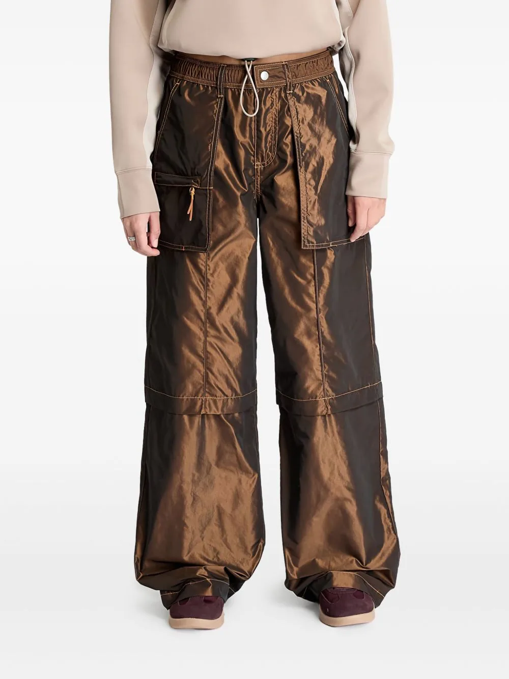 Distressed-Finish Trousers by Converse