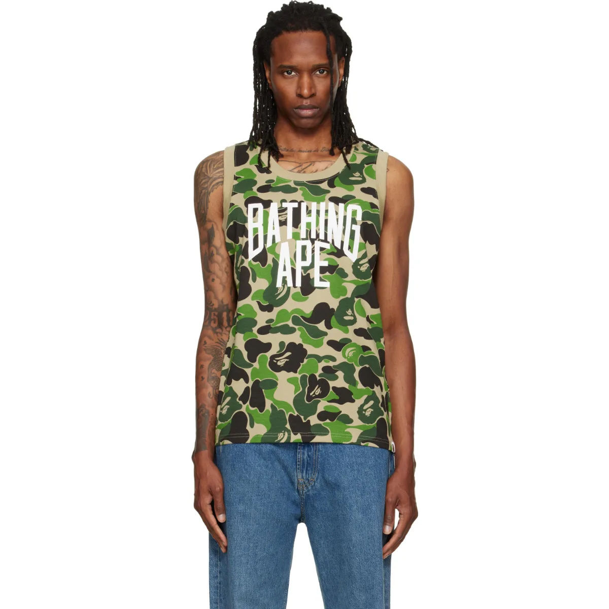 ABC Camo Tank Top by BAPE
