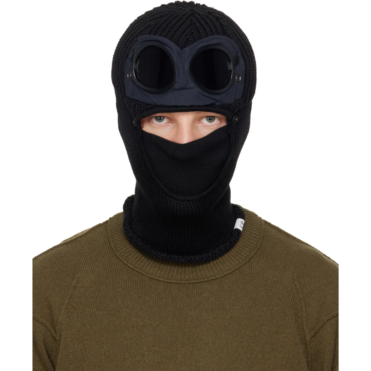Extrafine Merino Wool Goggle Balaclava by C.P. Company