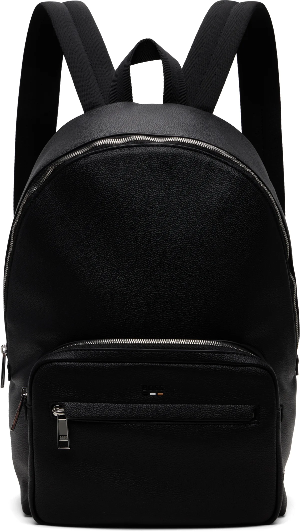 Embossed-Logo Backpack