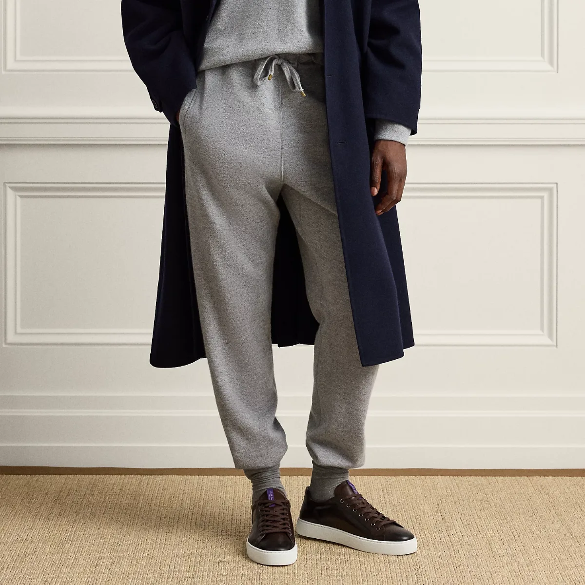 Wool-Cashmere Jogging Bottoms by Ralph Lauren Purple Label