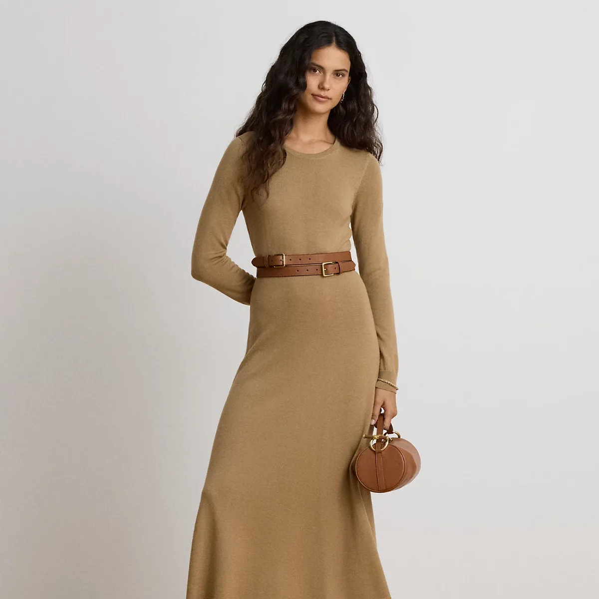 Wool Crewneck Jumper Dress
