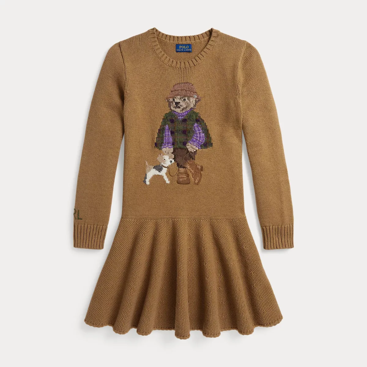 Polo Bear Jumper Dress by Ralph Lauren