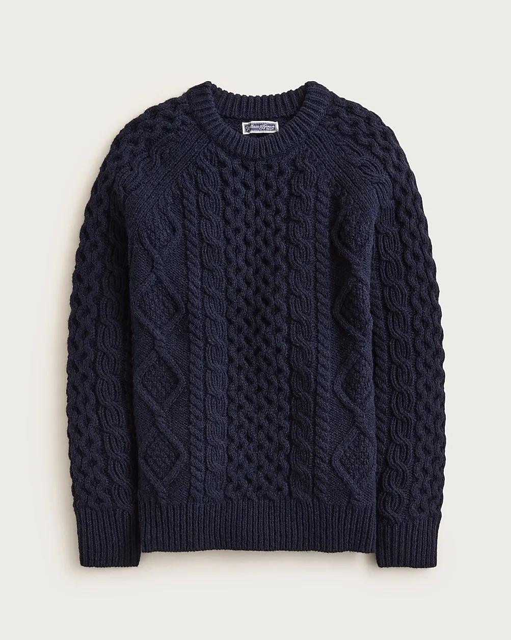 Wallace & Barnes Wool Cable-Knit Sweater