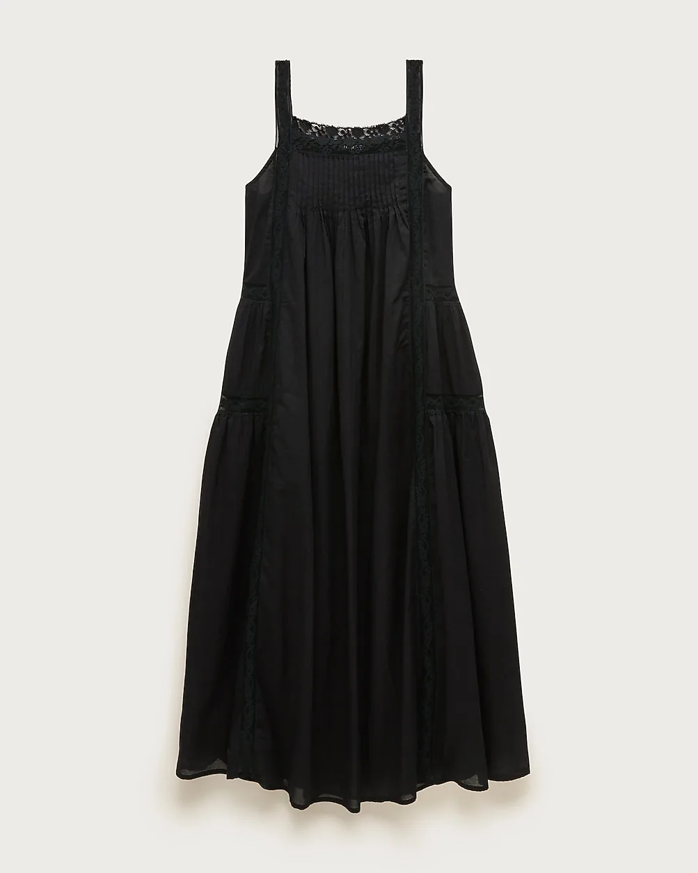 Cotton Voile Lace-Trim Sundress by J.Crew