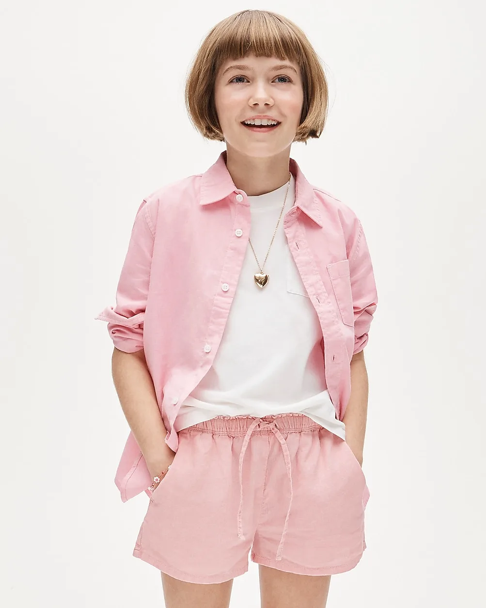 Soleil Short in Linen-Cotton Blend by J.Crew