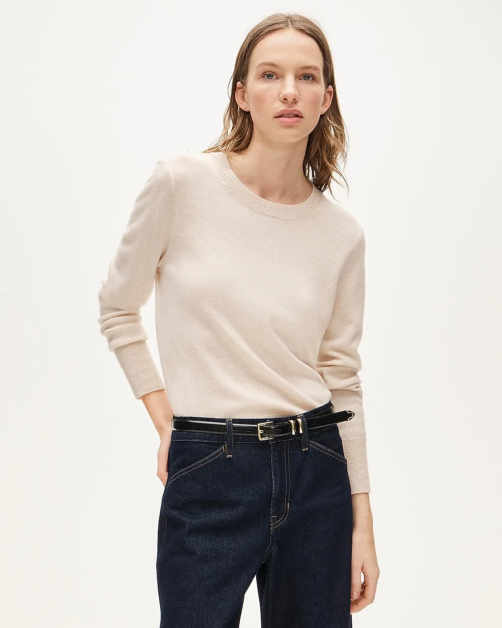 Cashmere Classic-Fit Crewneck Sweater by J.Crew
