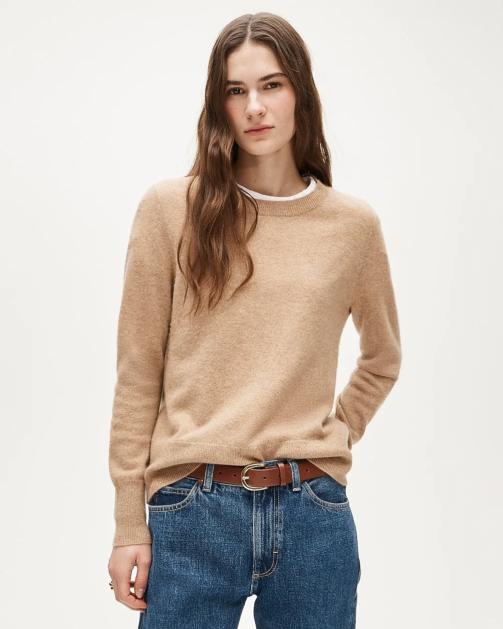 Cashmere Classic-Fit Crewneck Sweater