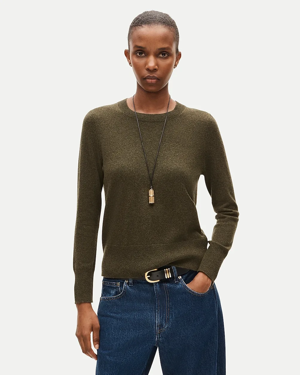 Cashmere Classic-Fit Crewneck Sweater