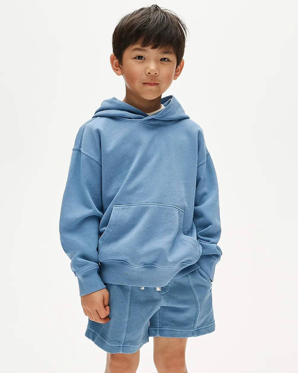 KID by Crewcuts Garment-Dyed Hoodie by J.Crew