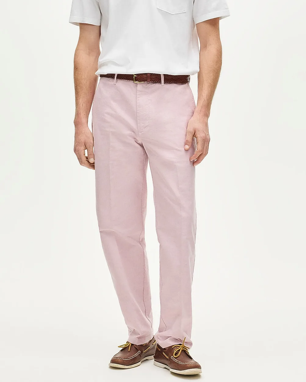 Classic-Fit Oxford Creased Trouser by J.Crew