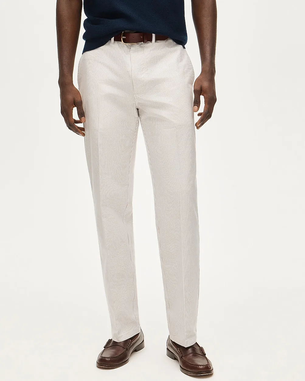 Classic-Fit Oxford Creased Trouser