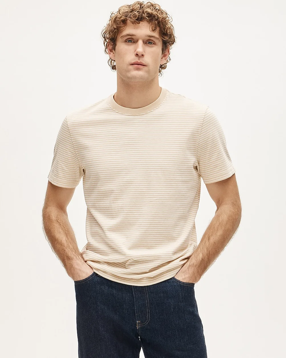 Vintage-Wash Cotton T-Shirt
