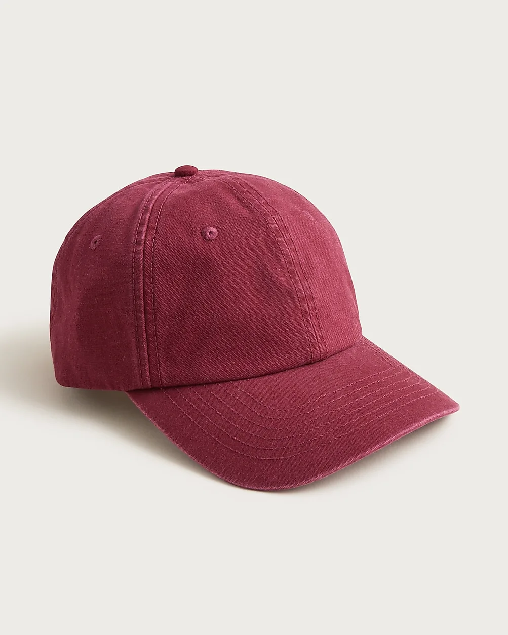 Washed Canvas Baseball Cap