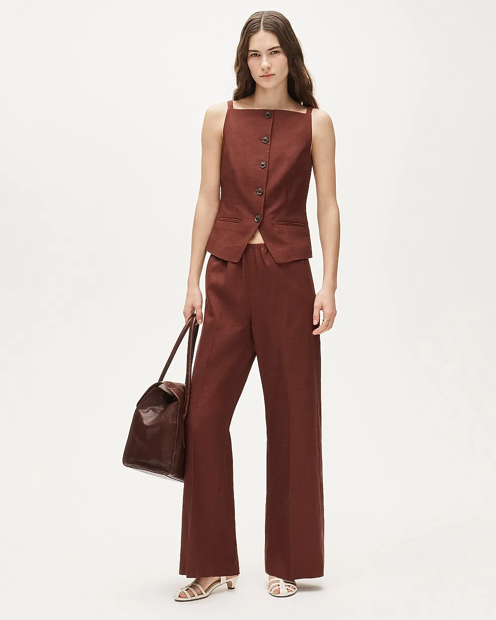Cosmo Pant in Gramercy Linen Blend by J.Crew