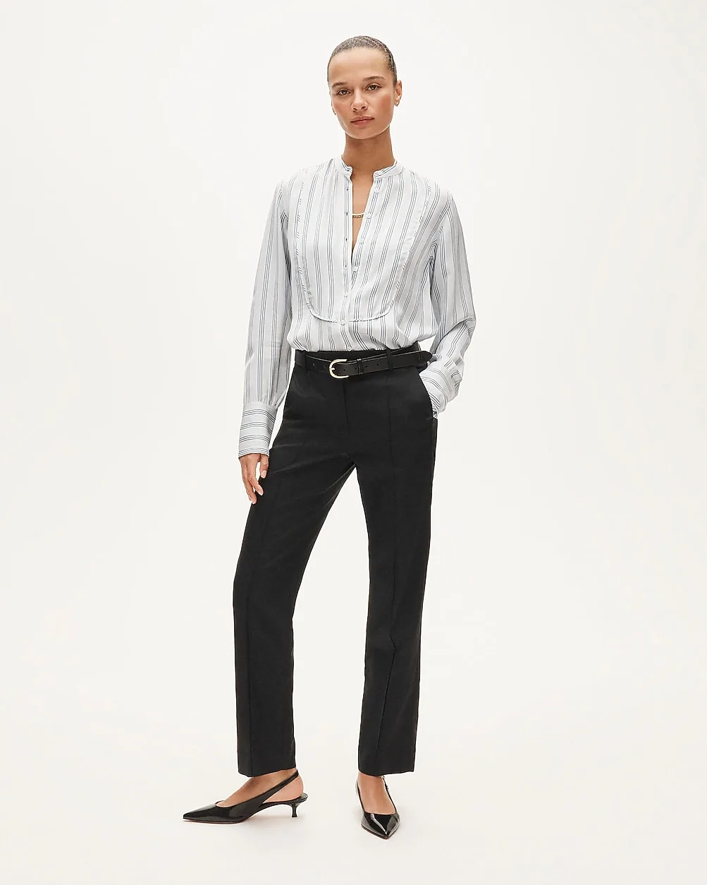 Stella Pant in Gramercy Linen Blend by J.Crew