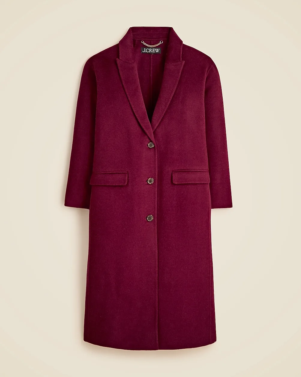 Chiara Topcoat in Double Face by J.Crew