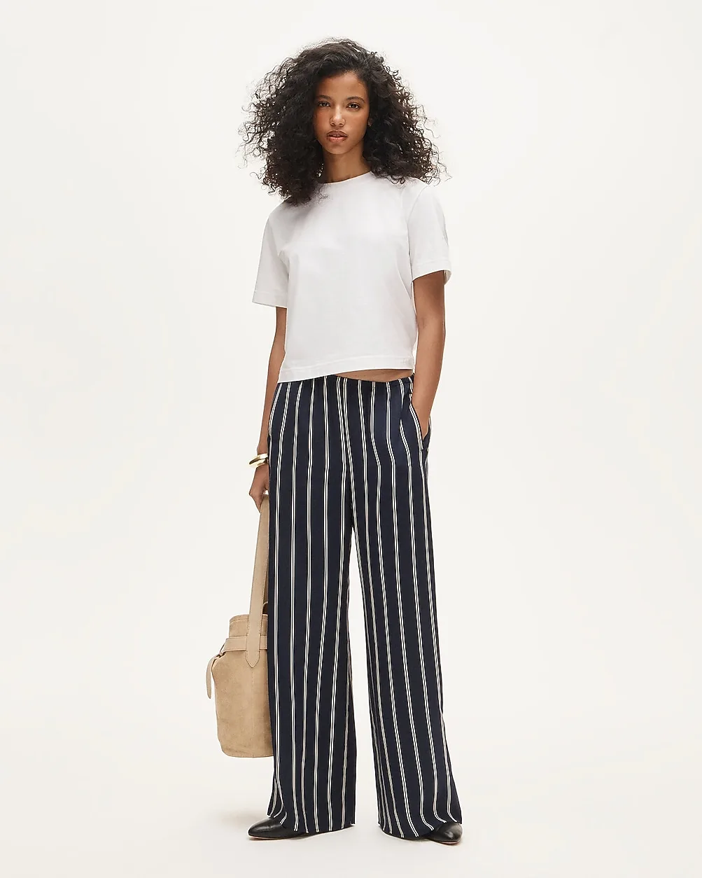 Cosmo Pant in Stripe by J.Crew