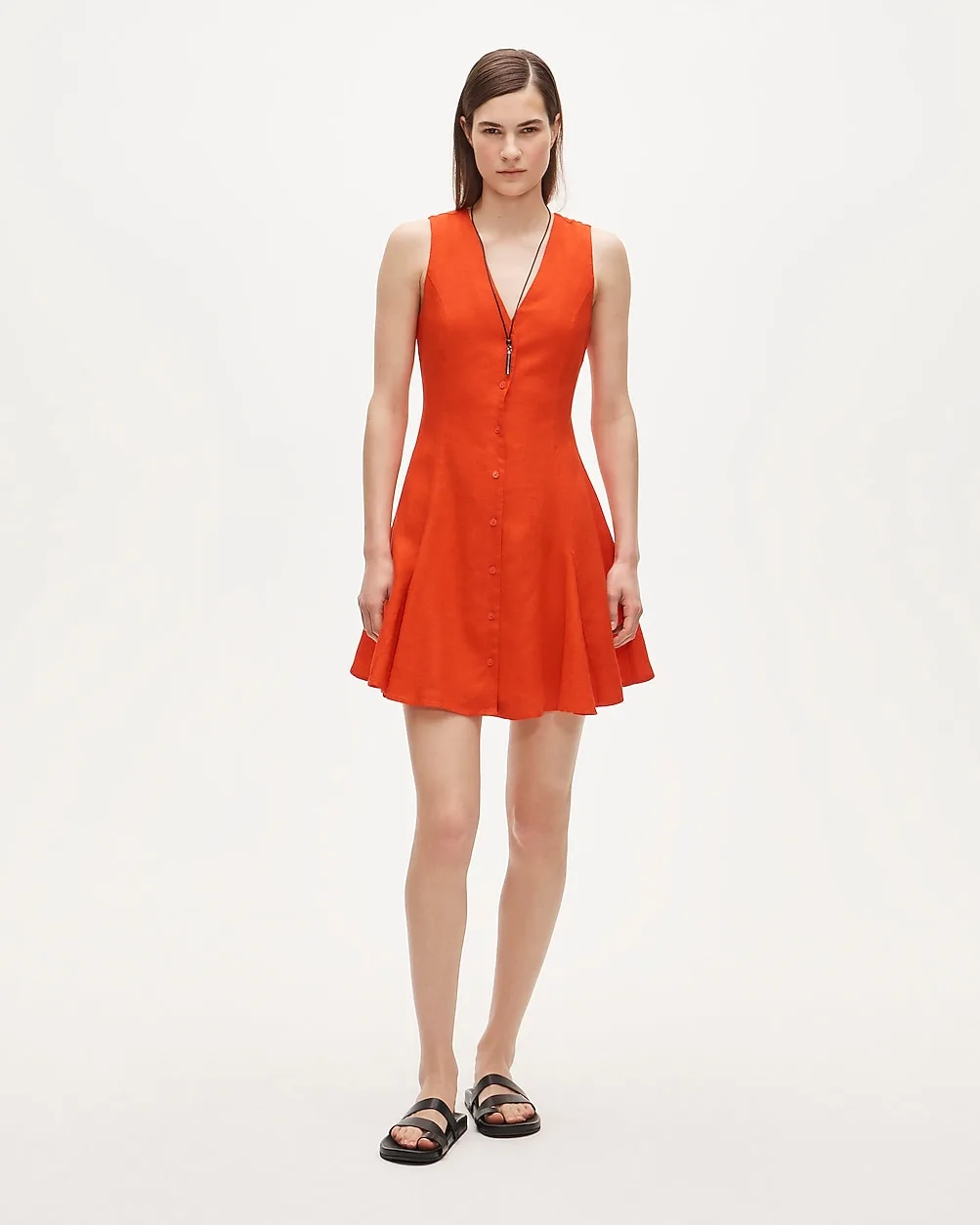Linen Mini Dress by J.Crew