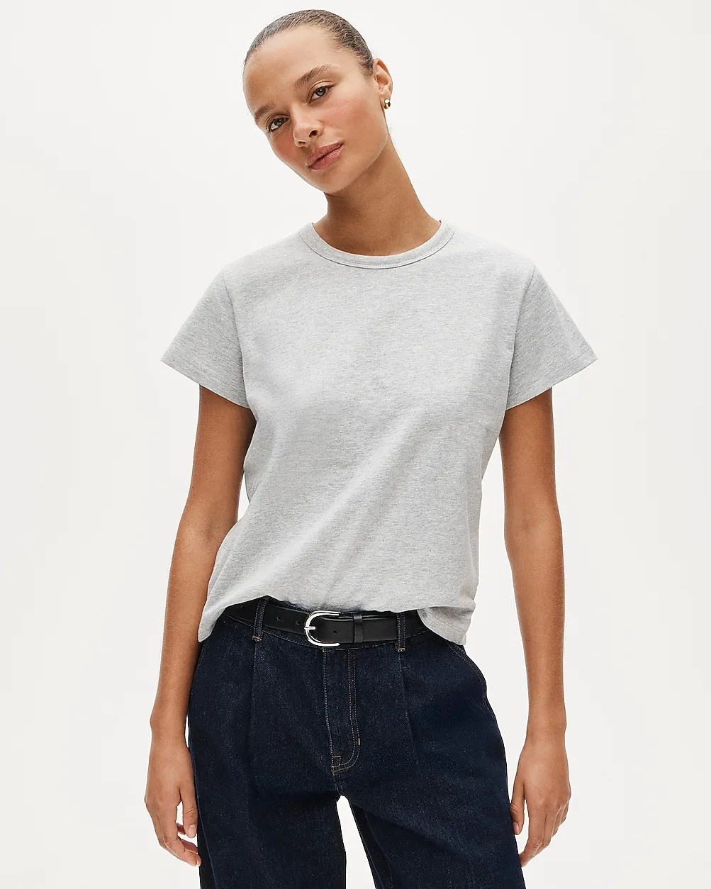 Boyfriend Jersey Classic-Fit T-Shirt