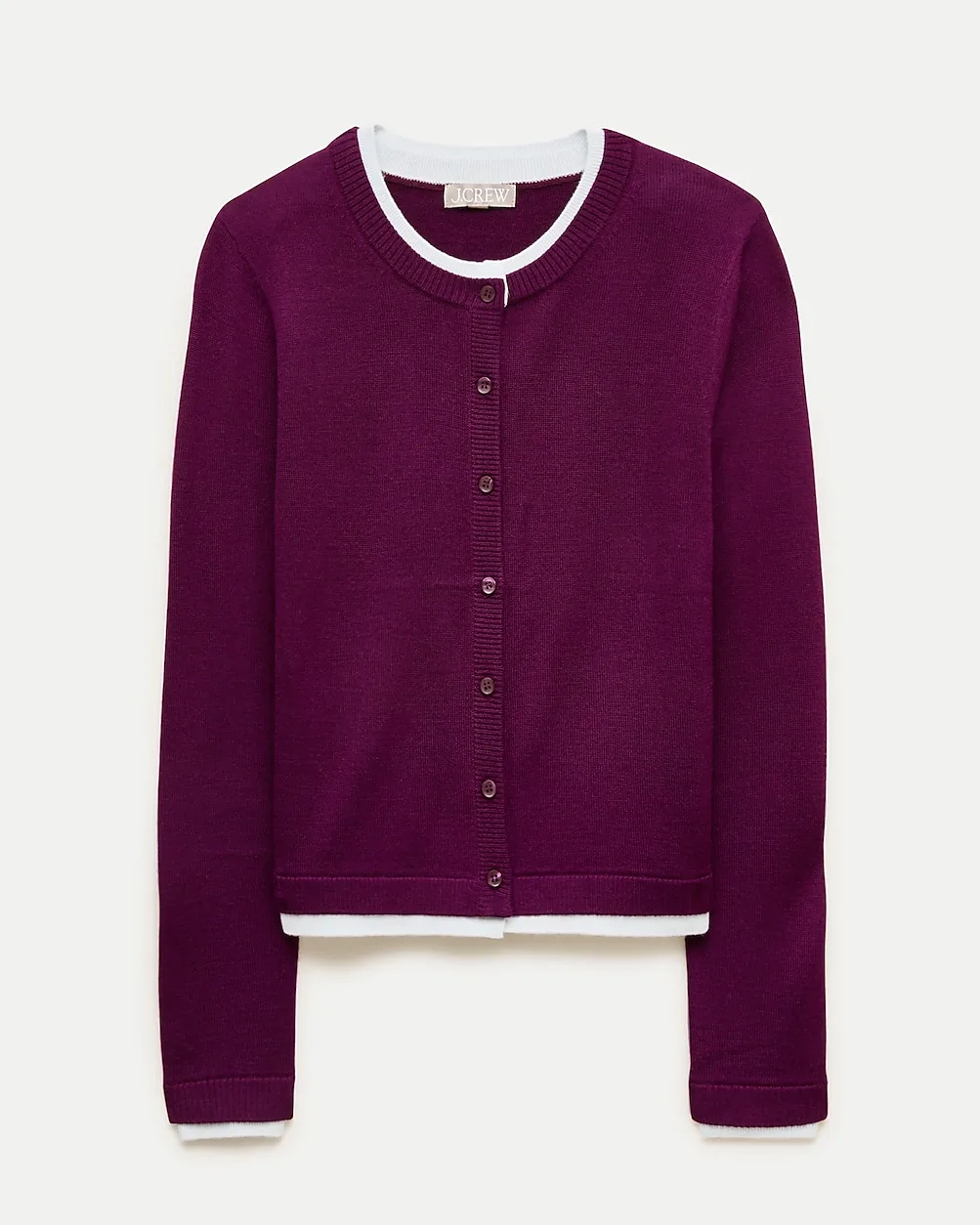 Double-Layer Cardigan in Merino Wool by J.Crew