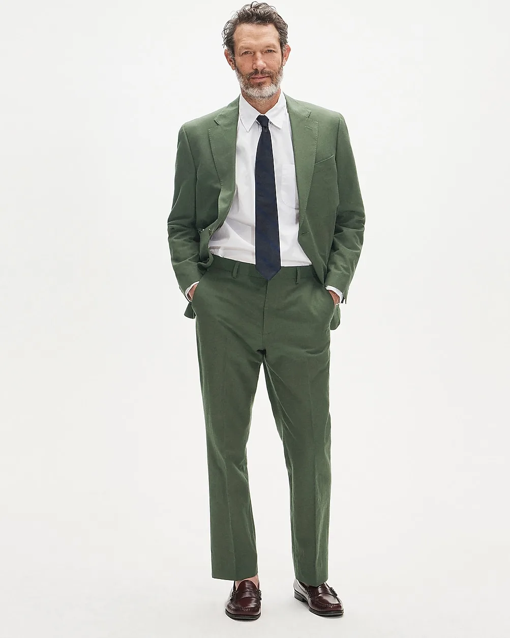 Crosby Classic-Fit Suit Jacket in Baird McNutt Irish Cotton-Linen Blend