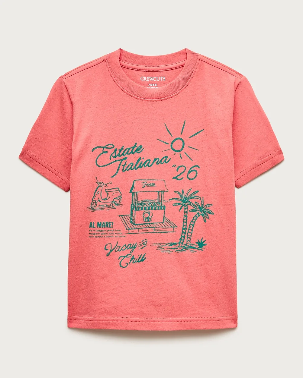 Short-Sleeve Estate Italiana Graphic T-Shirt by J.Crew