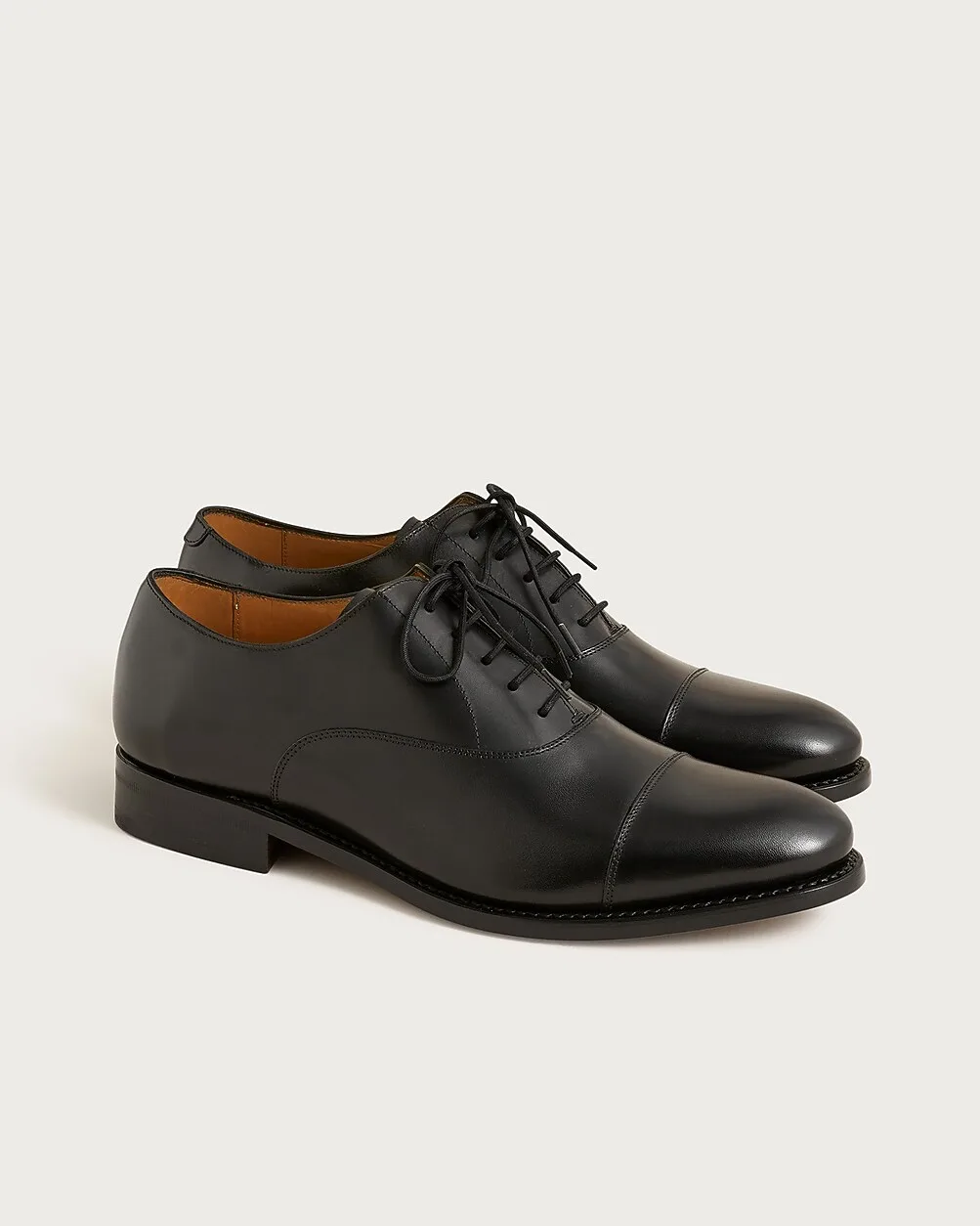 Essex Cap Toe Oxfords in Leather by J.Crew