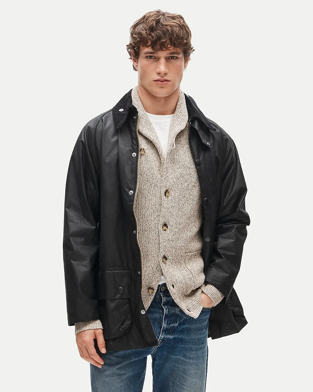 Barbour® Beaufort® Wax Jacket by J.Crew