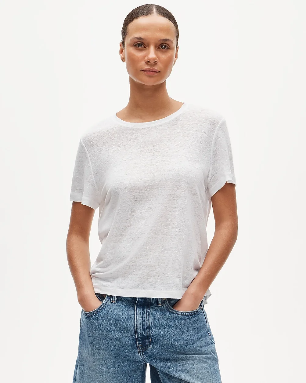 Relaxed Linen T-Shirt