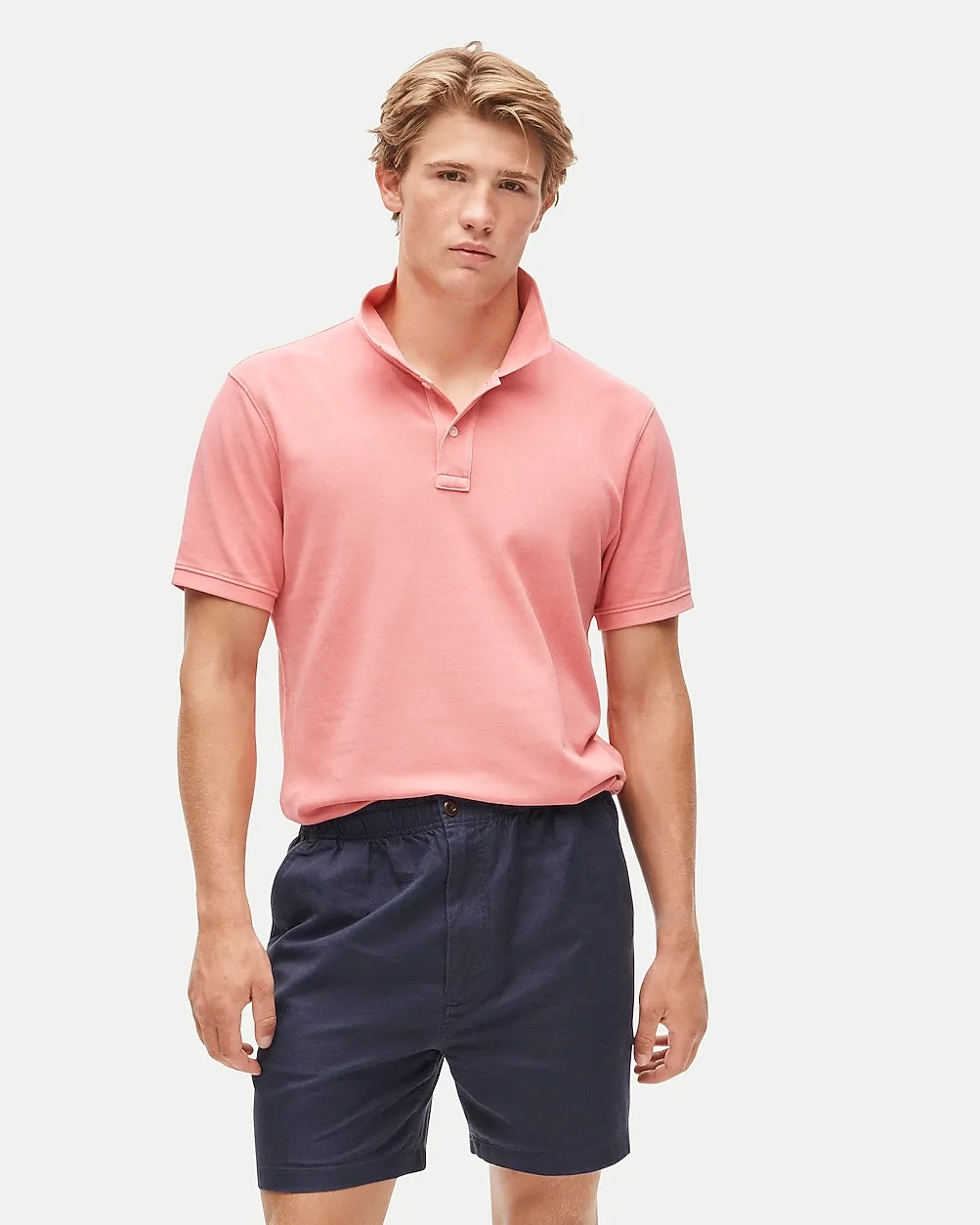 Slim Washed Piqué Polo Shirt by J.Crew