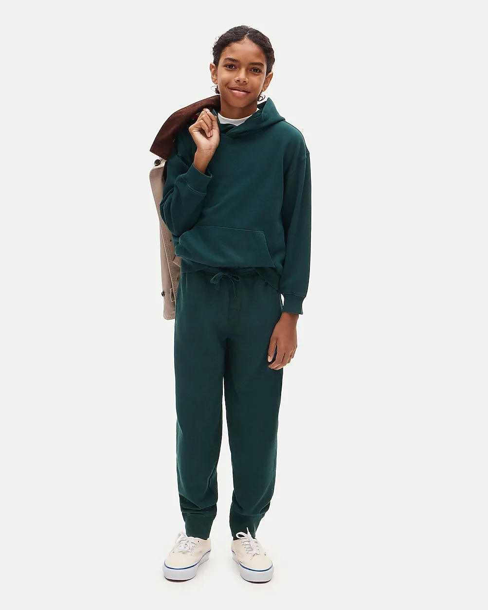 Slim-Slouchy Jogger Pant in Terry by J.Crew