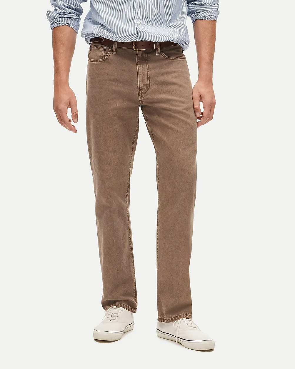 Classic Straight Garment-Dyed Five-Pocket Jean by J.Crew