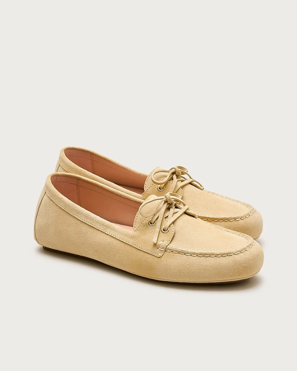 Driving Loafers in Suede with Two Sets of Laces