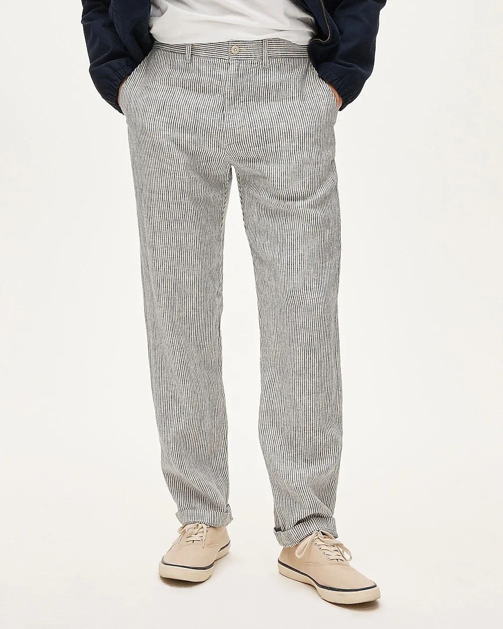 Classic-Fit Linen Trouser