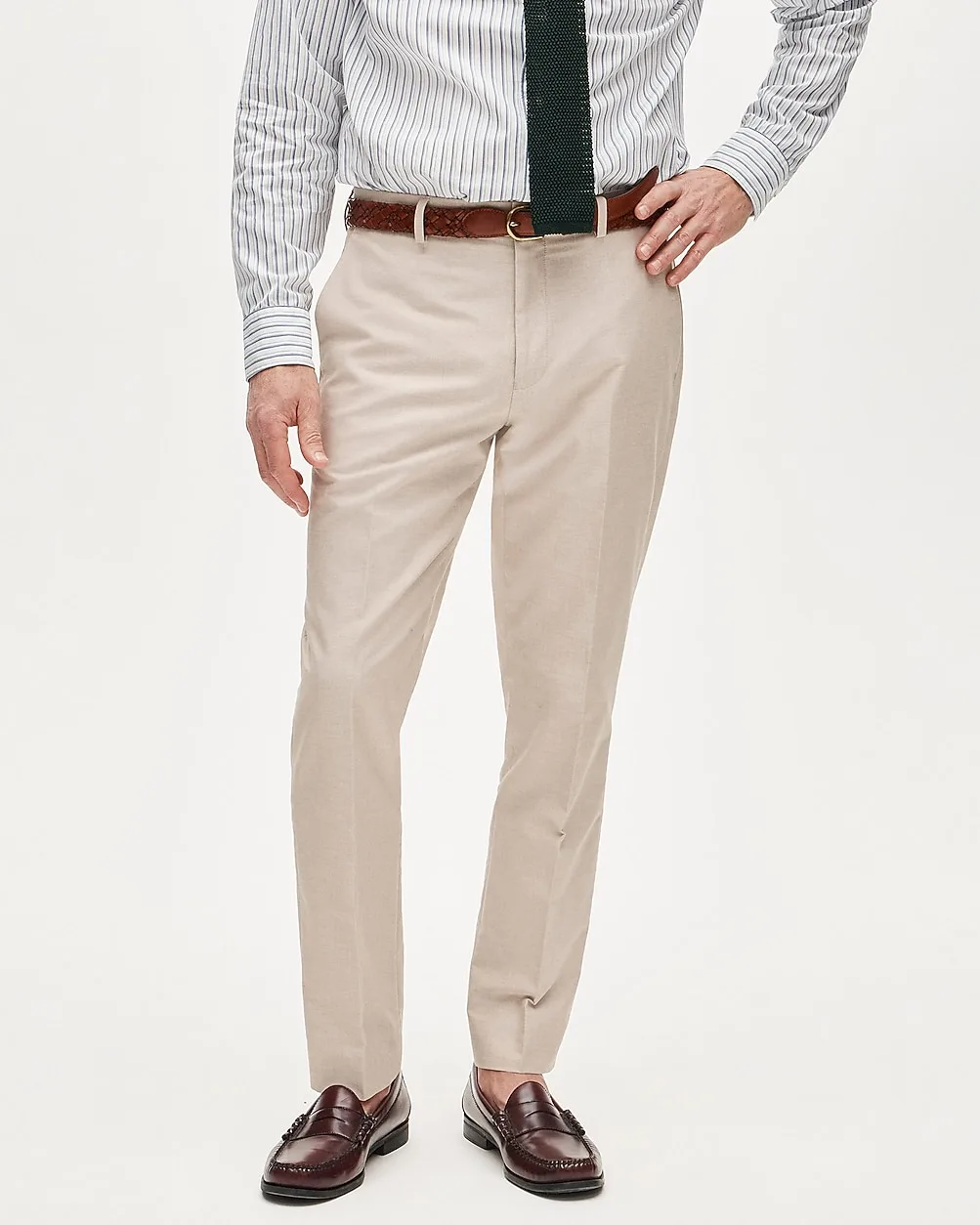 Ludlow Slim-Fit Suit Pant in Portuguese Cotton Oxford