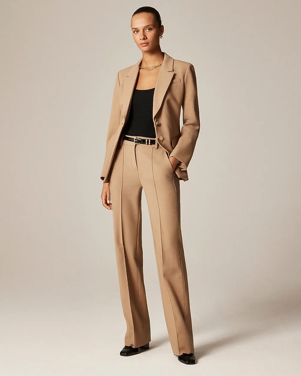 Natalia Pant in Four-Season Stretch by J.Crew