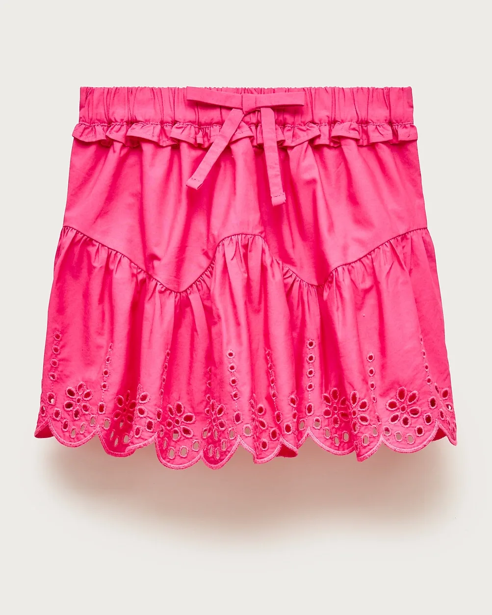 Eyelet-Trim Skirt by J.Crew