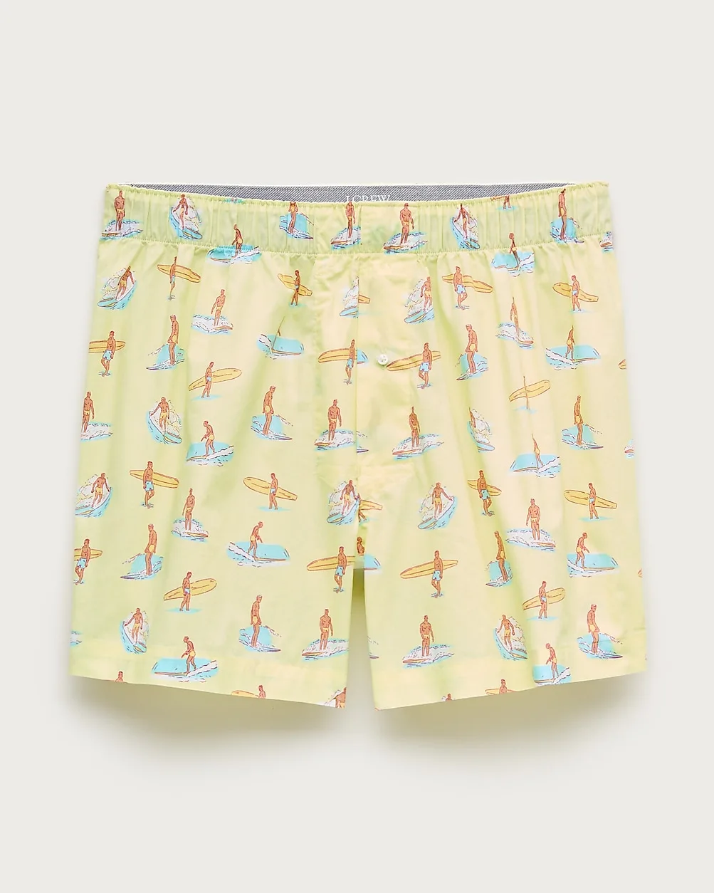 Printed Boxers in Cotton by J.Crew