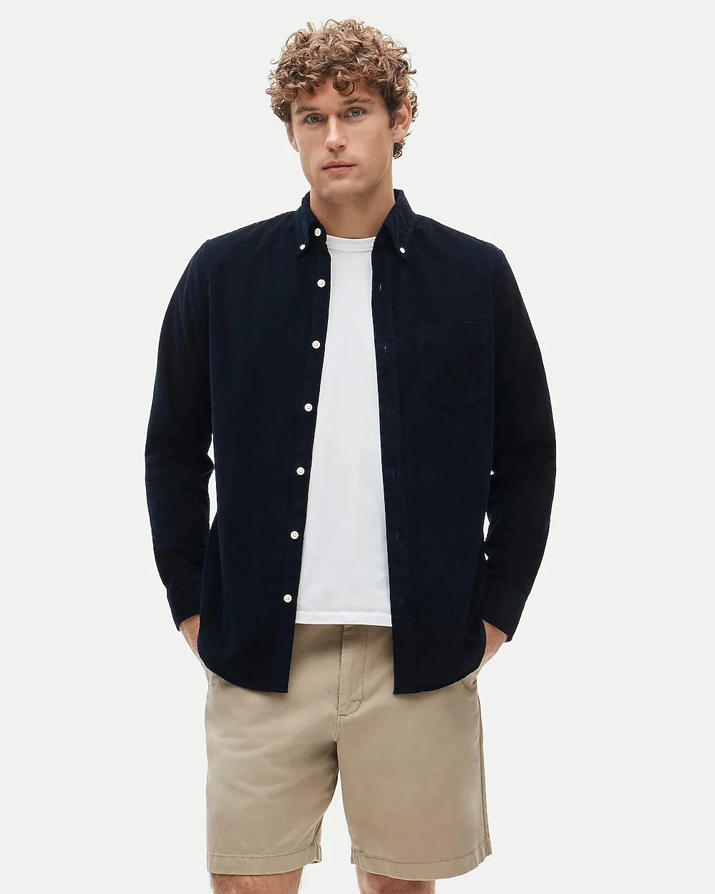 Fine-Wale Corduroy Shirt by J.Crew