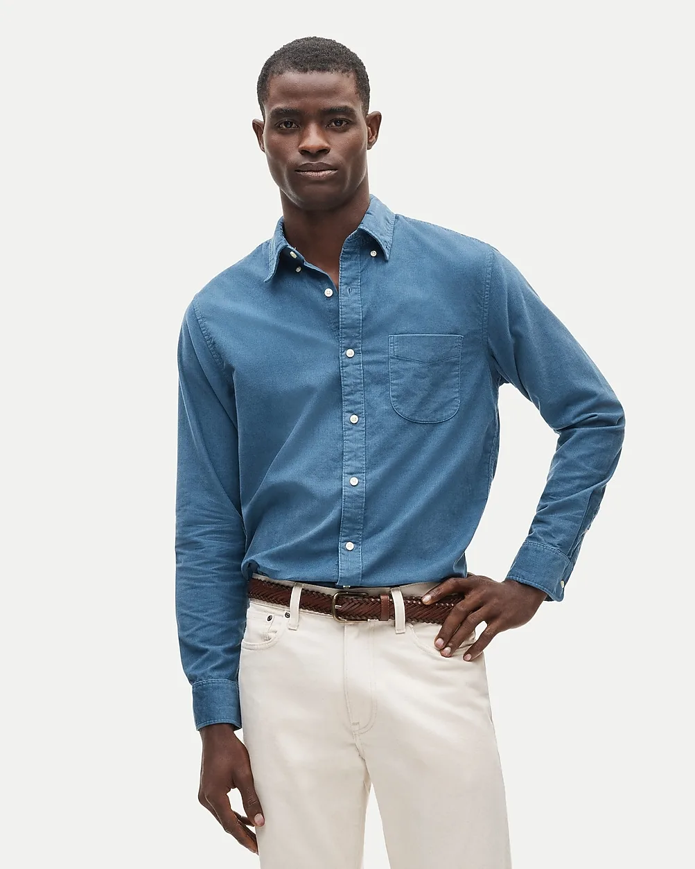 Fine-Wale Corduroy Shirt