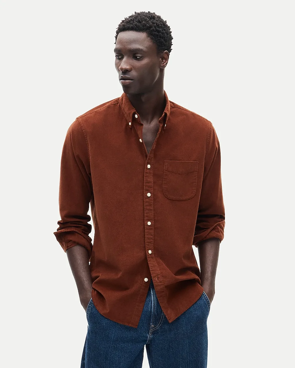 Fine-Wale Corduroy Shirt